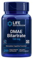 DMAE Bitartrate - 200 Vegetarian Capsules