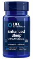 Enhanced Sleep without Melatonin - 1.5mg, 30 Vegetarian Capsules