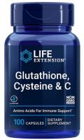 Glutathione, Cysteine & C - 100 Capsules