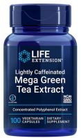 Lightly Caffeinated Mega Green Tea Extract - 100 Vegetarian Capsules