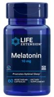 Melatonin - 10 mg, 60 Vegetarian Capsules
