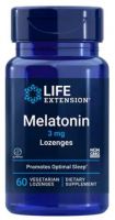 Melatonin - 3 mg, 60 Vegetarian Lozenges